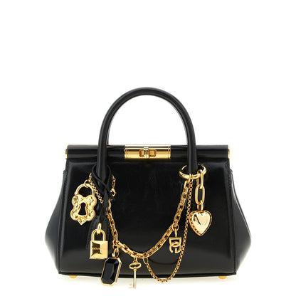 Dolce & Gabbana Black Calfskin Handbag