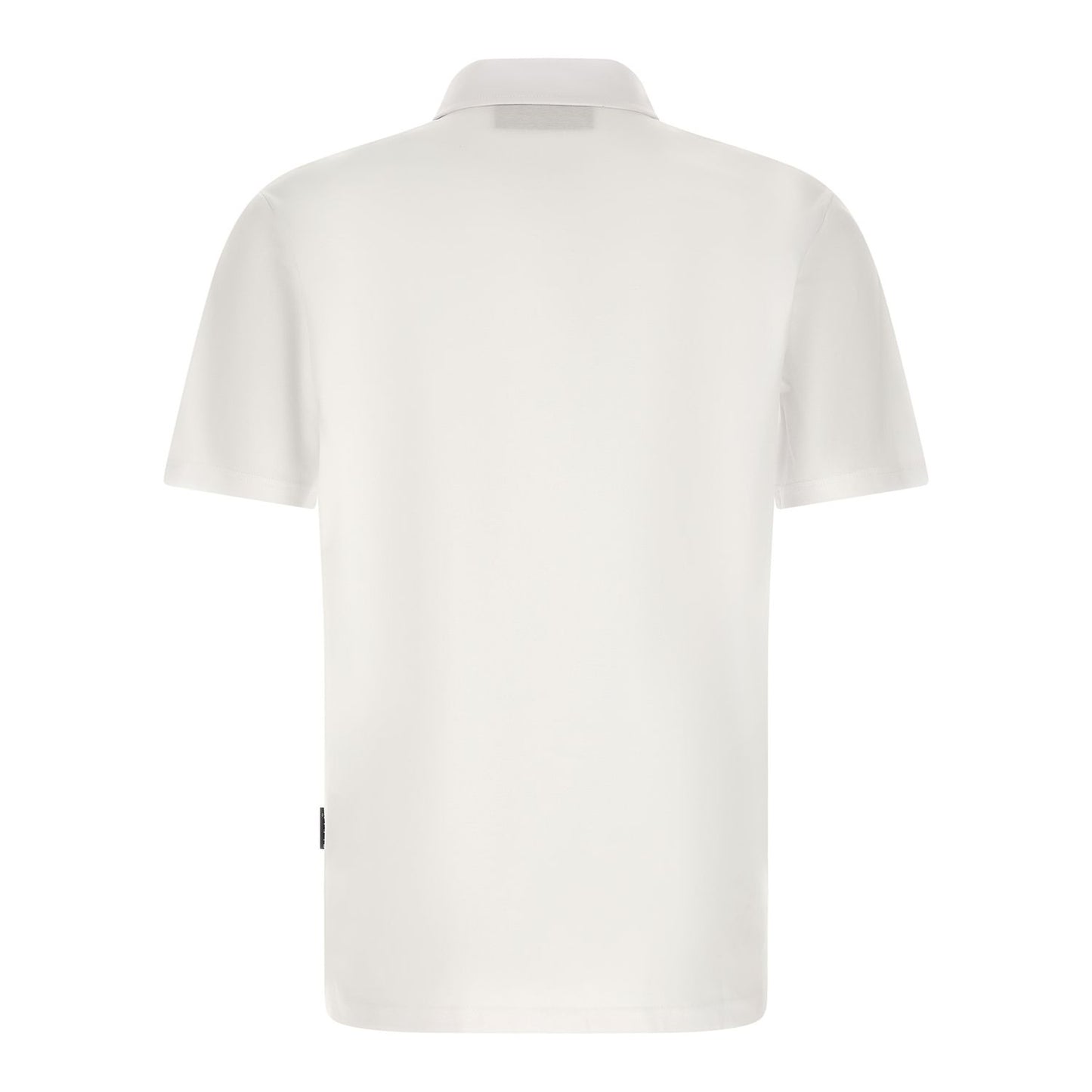 Philipp Plein White Cotton Polo Shirt