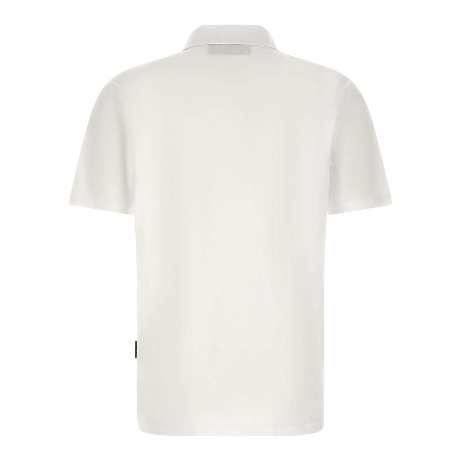 Philipp Plein White Cotton Polo Shirt