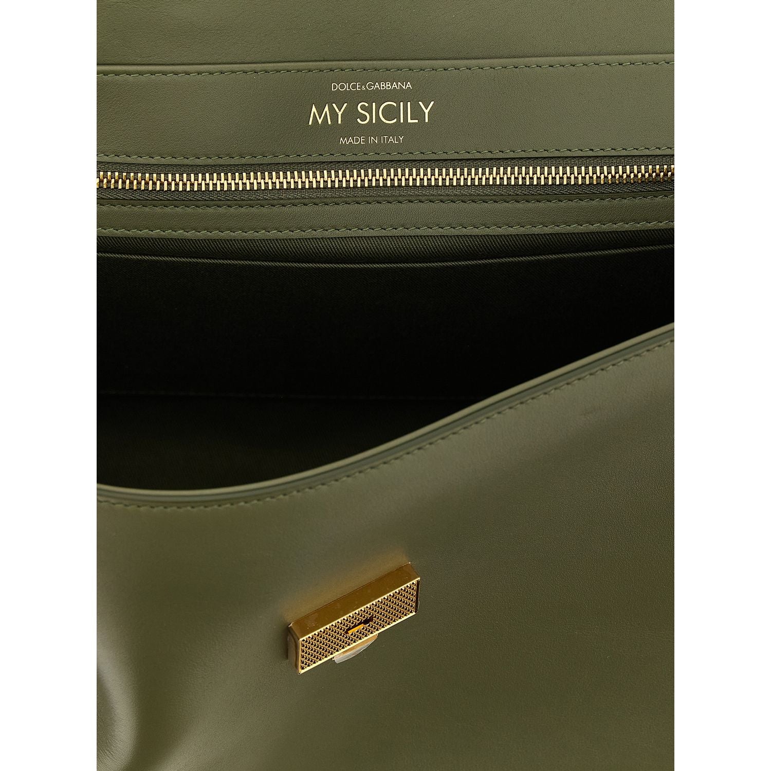 Dolce & Gabbana Bicolor Calfskin Handbag