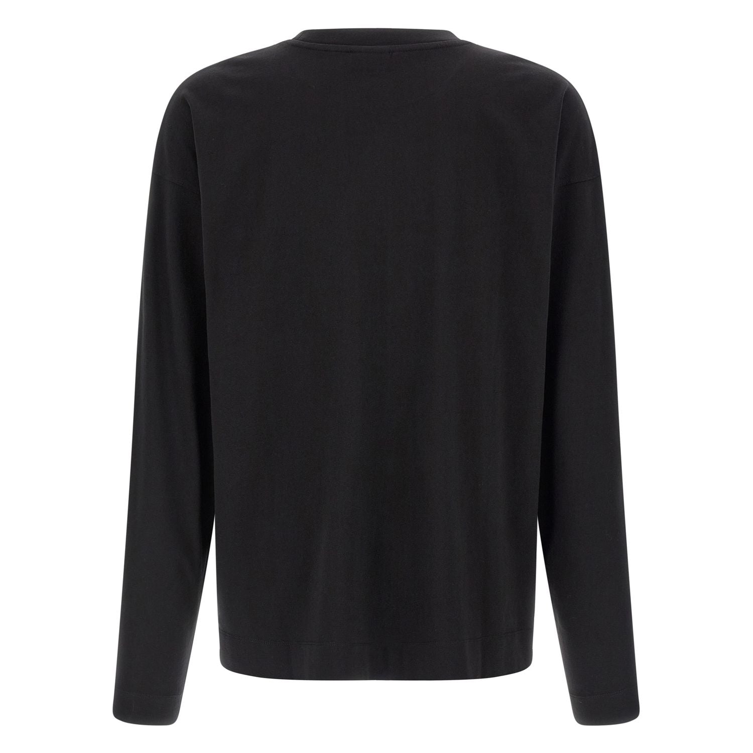 Dries Van Noten Black Cotton T-Shirt