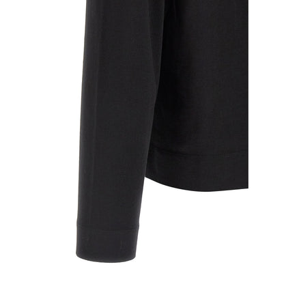 Dries Van Noten Black Cotton T-Shirt
