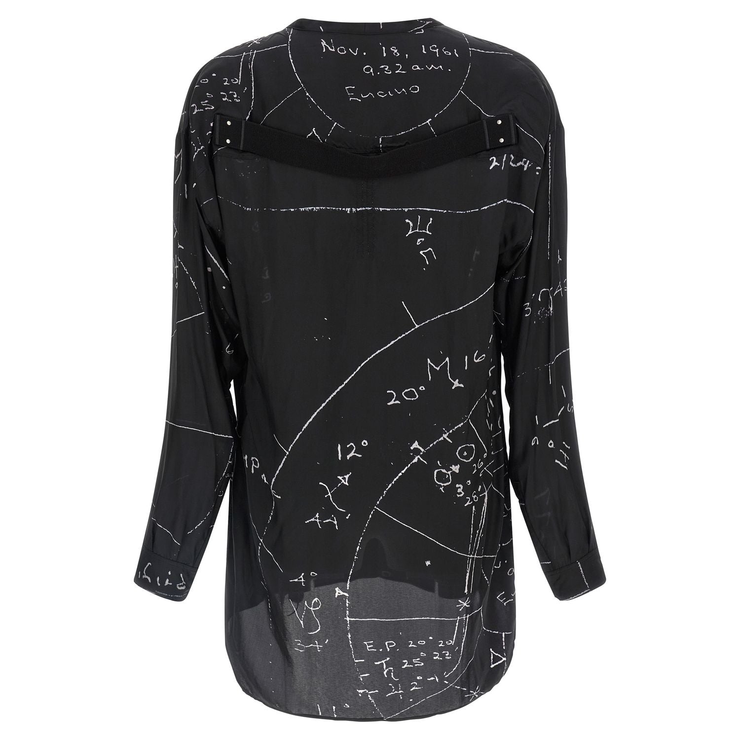 Rick Owens Black Viscose Blouse
