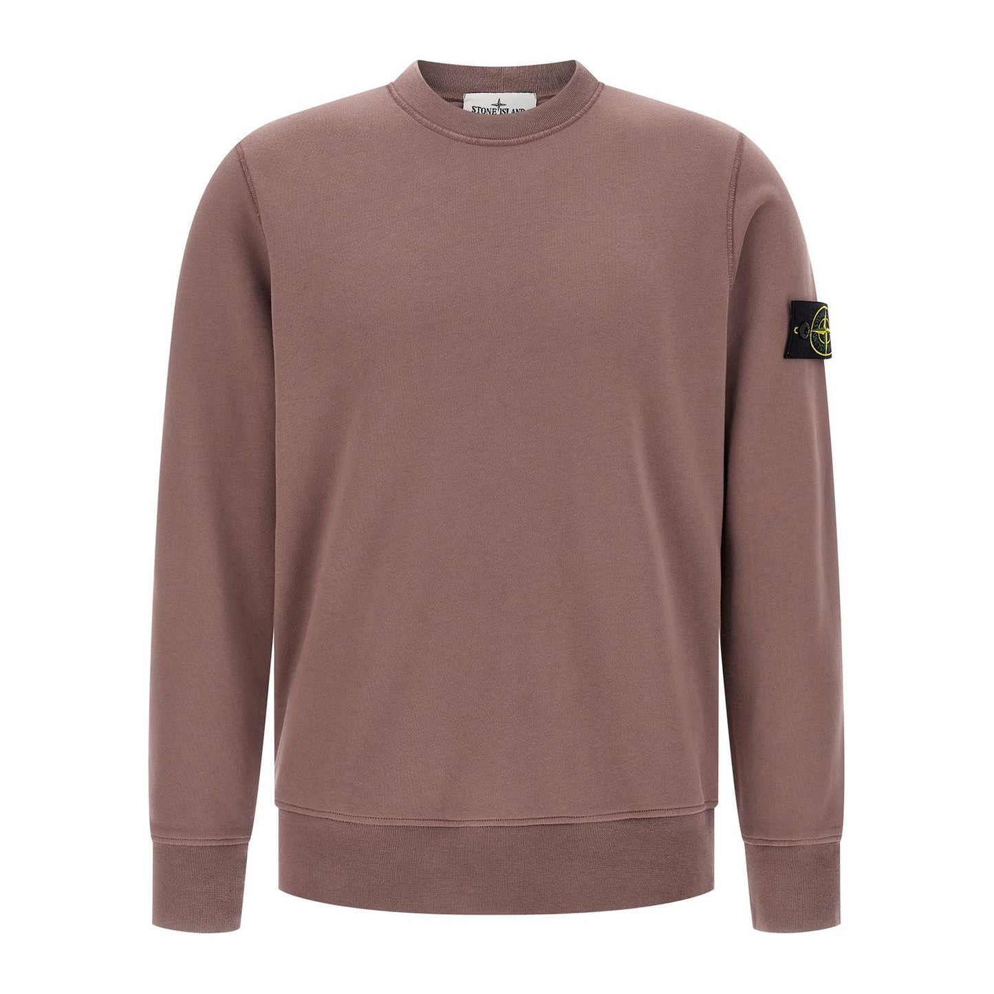 Stone Island Purple Cotton Sweatshirt