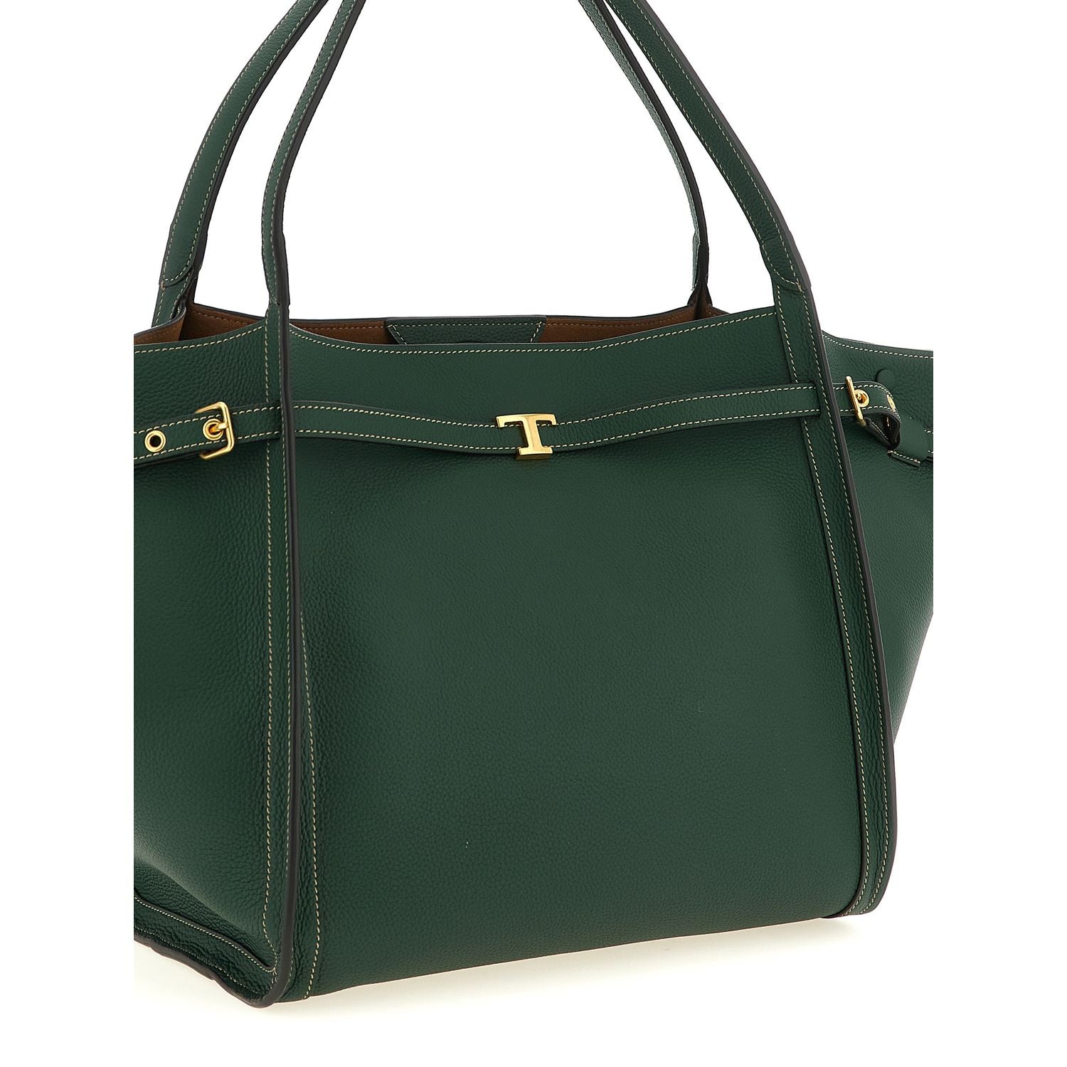 Tod's Bicolor Calfskin Tote Bag