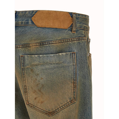 Jacquemus Multicolor Cotton Straight-Leg Jeans