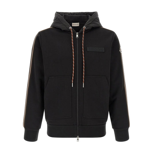 Moncler Black Polyamide Sweatshirt