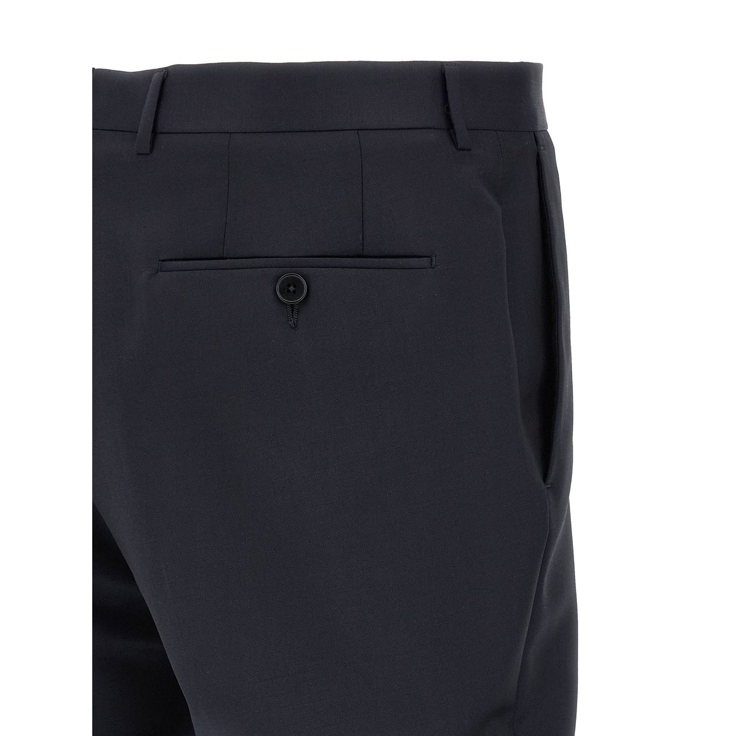 ZEGNA Blue Wool Two-Piece Suit