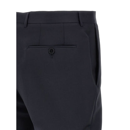 ZEGNA Blue Wool Two-Piece Suit