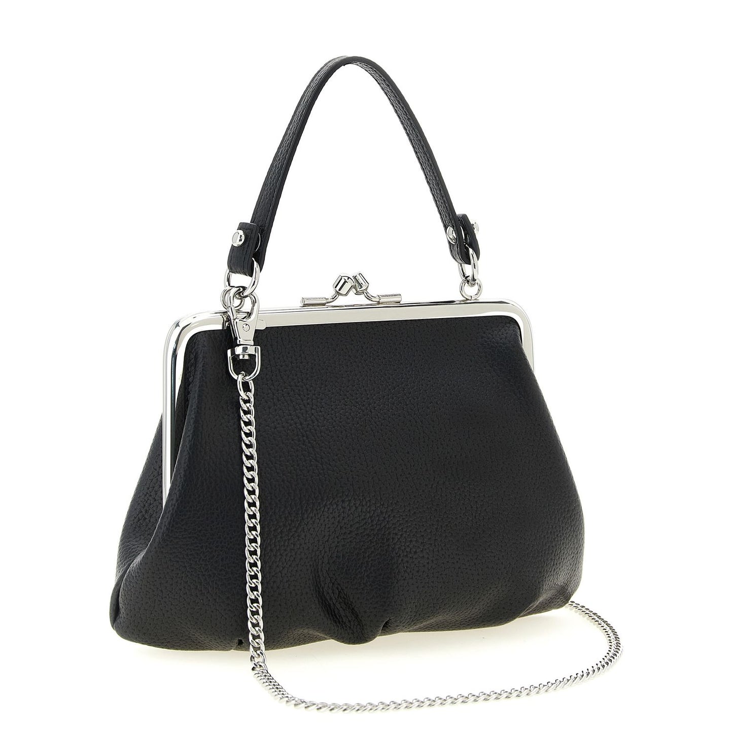 Vivienne Westwood Black Polyethylene Handbag
