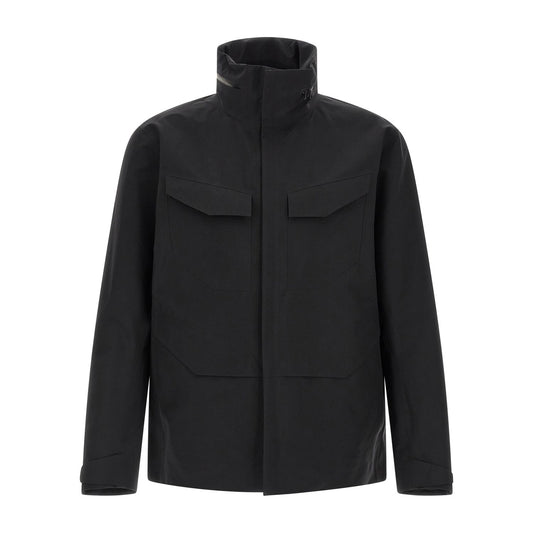 Arc'teryx Veilance Black Nylon Shell Jacket