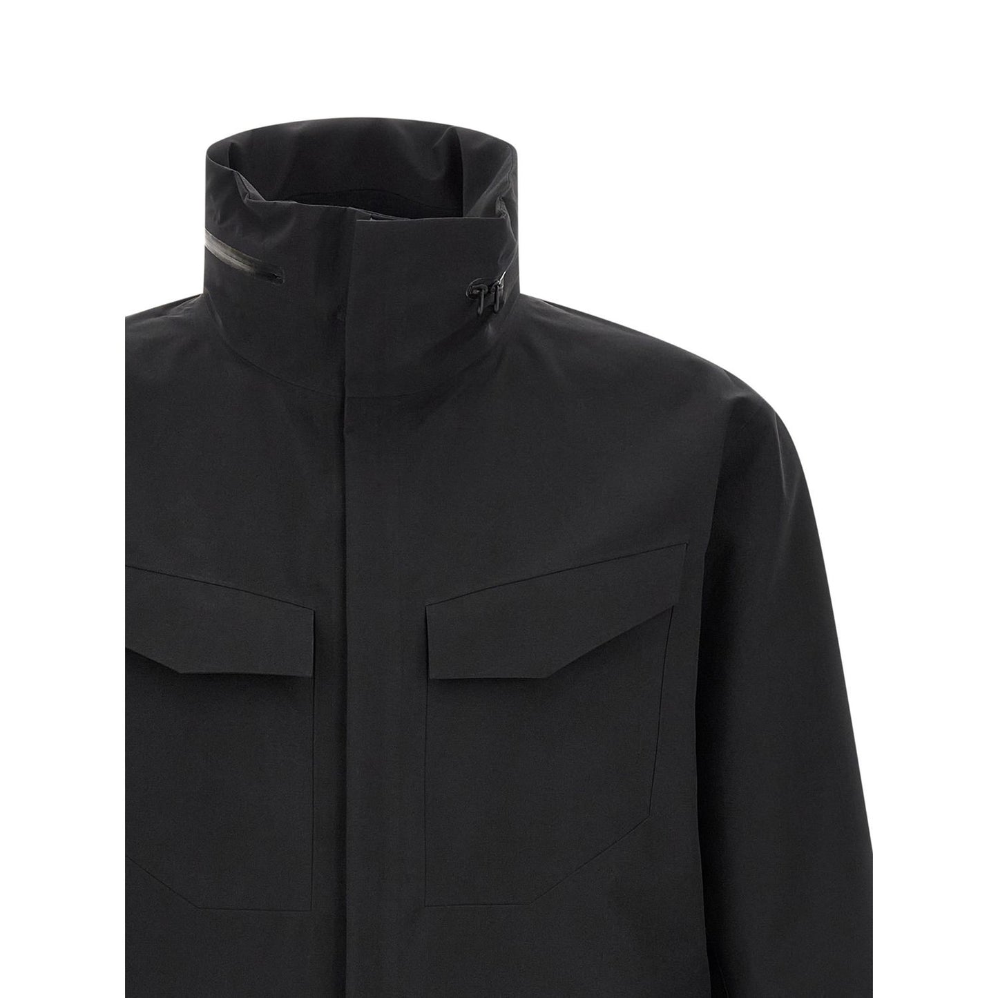 Arc'teryx Veilance Black Nylon Shell Jacket