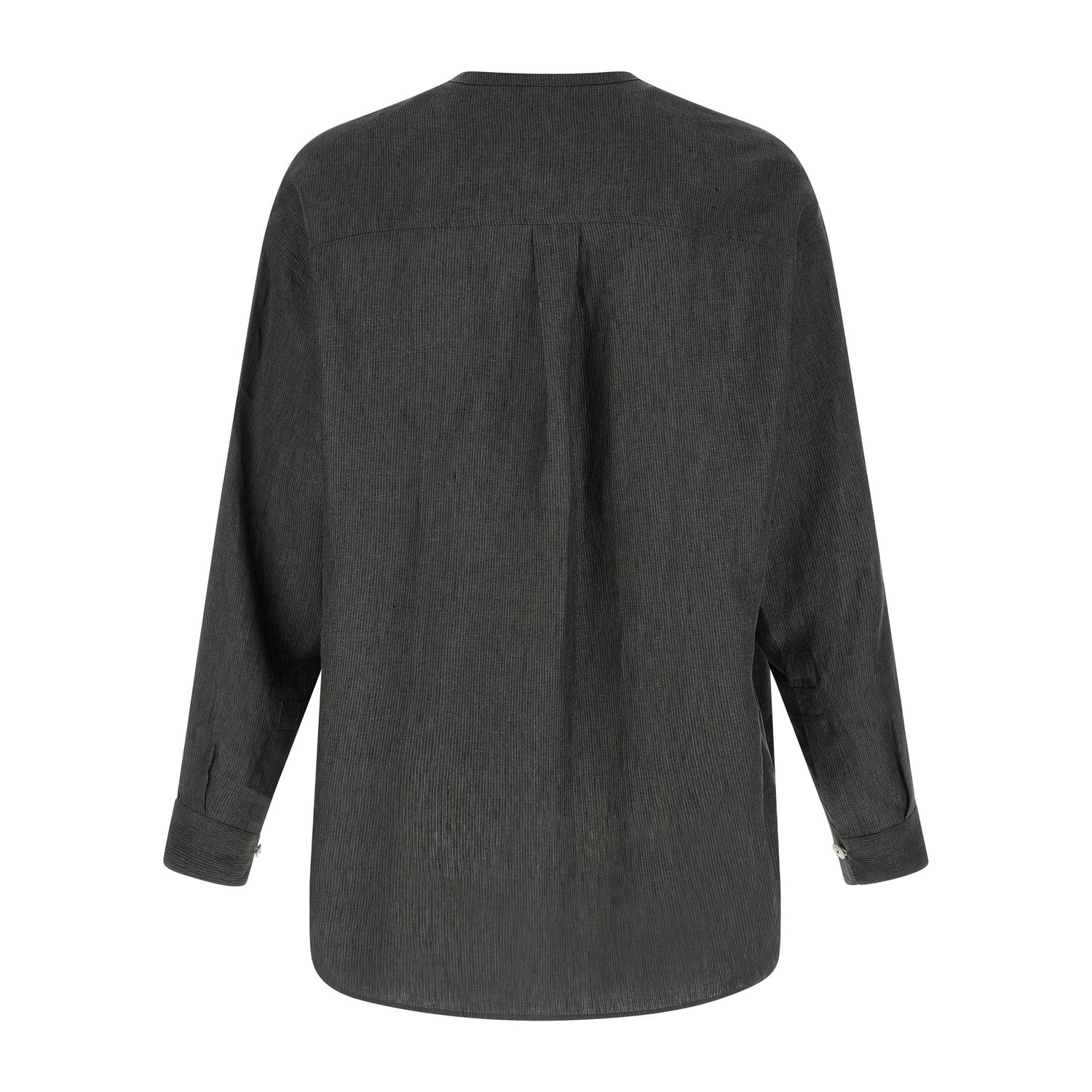 Jacquemus Gray Linen Blouse