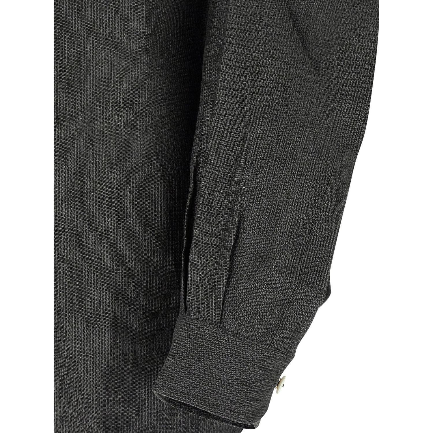 Jacquemus Gray Linen Blouse