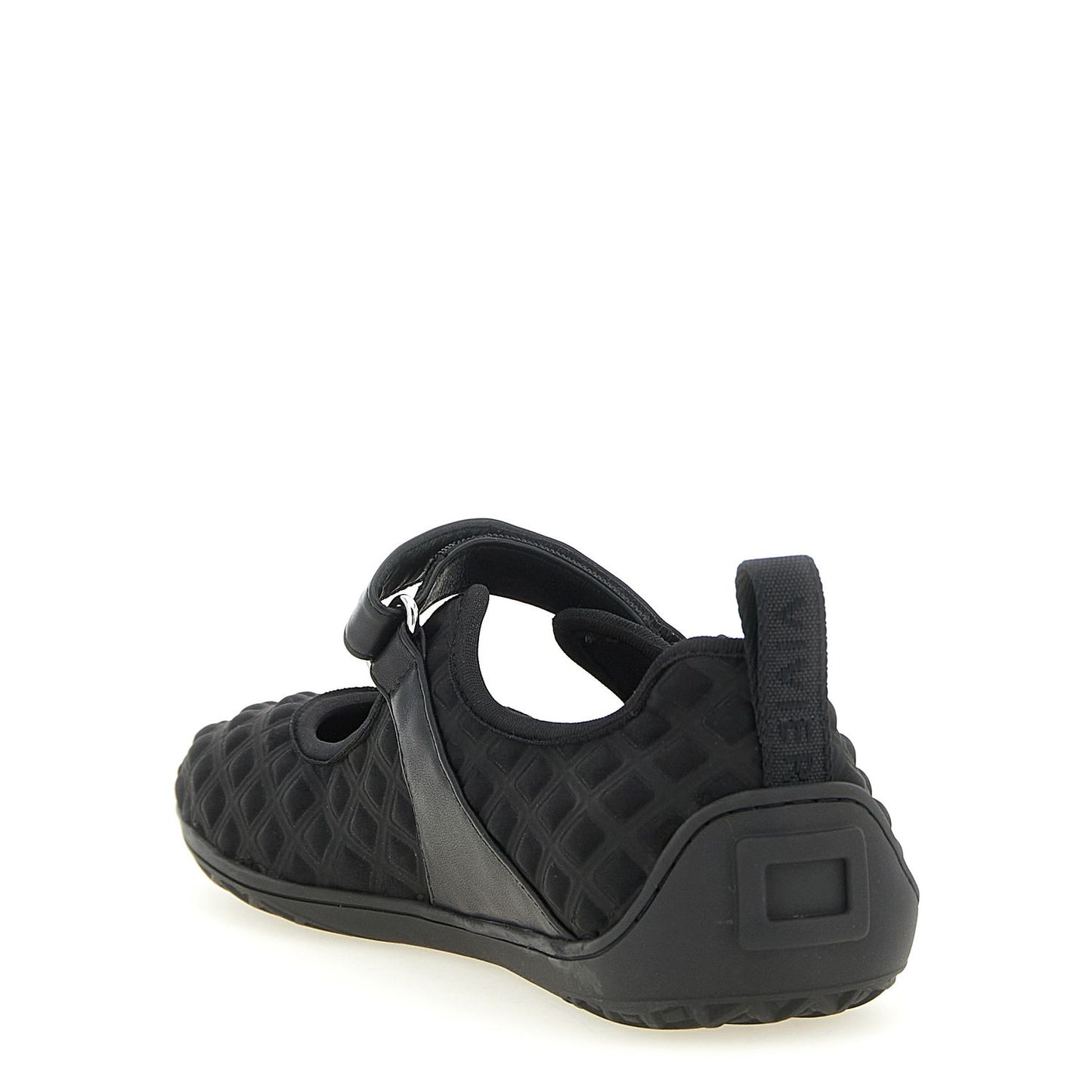Roger Vivier Black Polyamide Ballet Flats