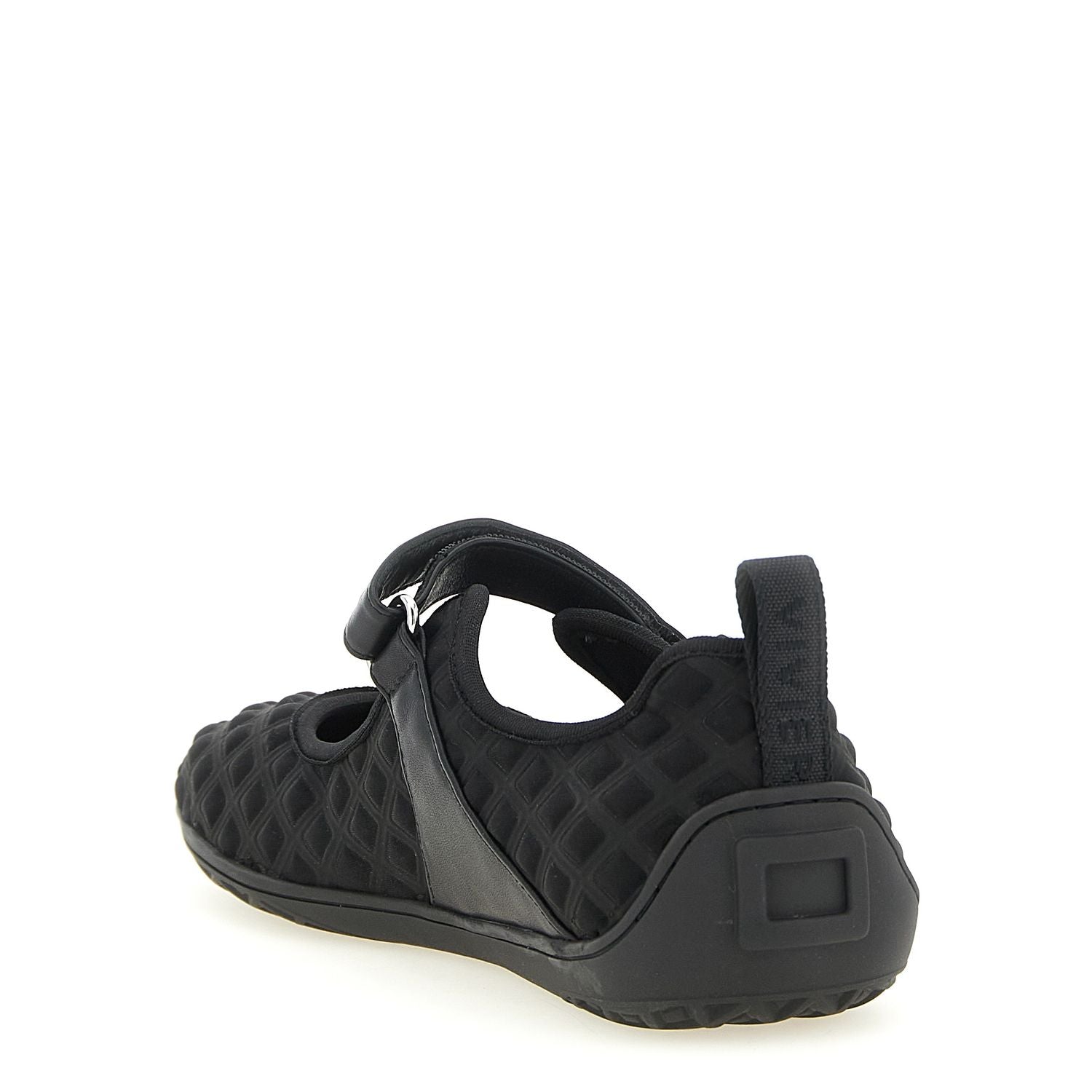 Roger Vivier Black Polyamide Ballet Flats