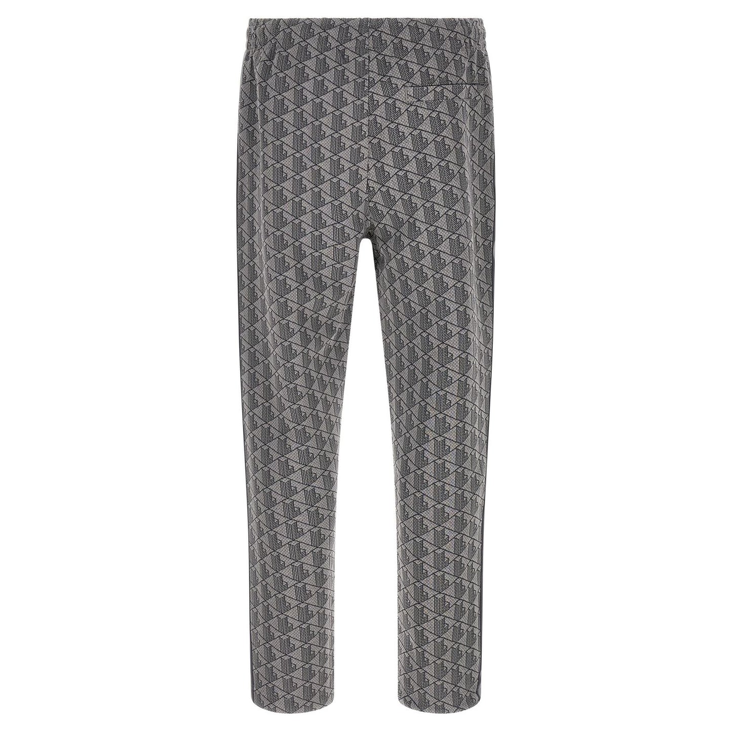 Lacoste Gray Polyester Joggers (Workout Pants)