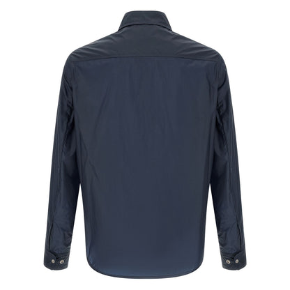 Moncler Blue Polyamide Blouse