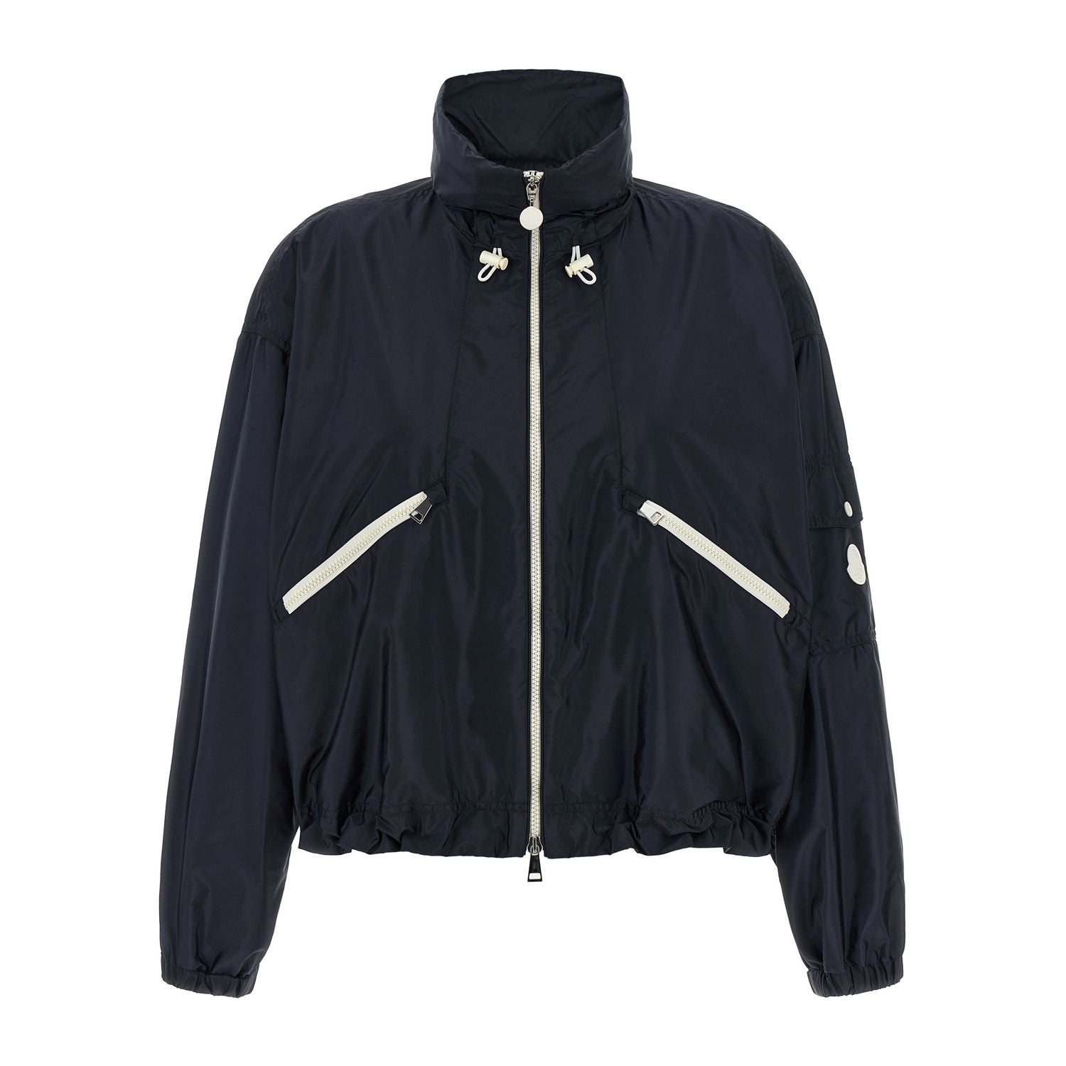 Moncler Blue Polyamide Shell Jacket