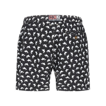 MC2 Saint Barth Bicolor Polyester Swim Shorts