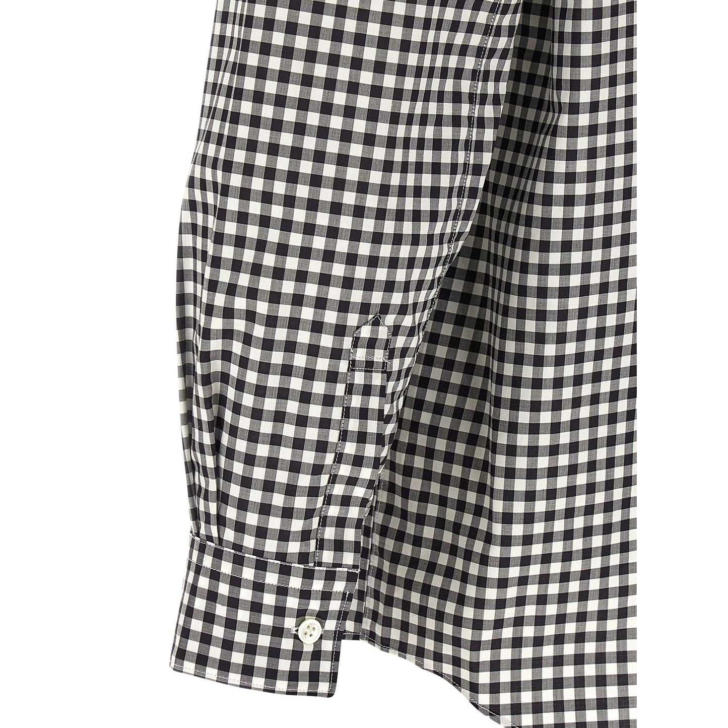Comme Des Garçons Black Cotton Blouse