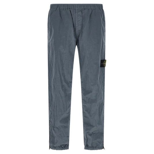 Stone Island Blue Polyamide Joggers (Workout Pants)