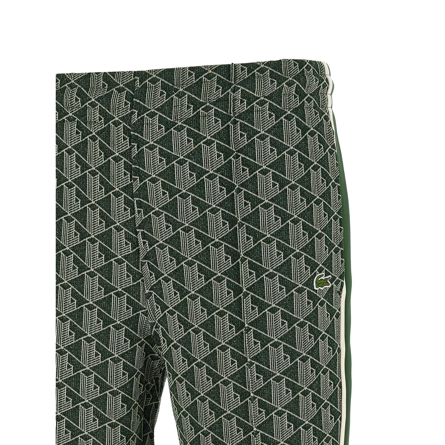 Lacoste Bicolor Polyester Joggers (Workout Pants)