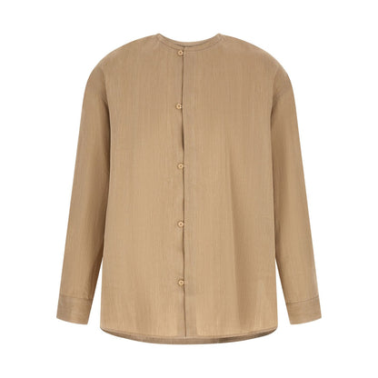 Jacquemus Beige Linen Blouse