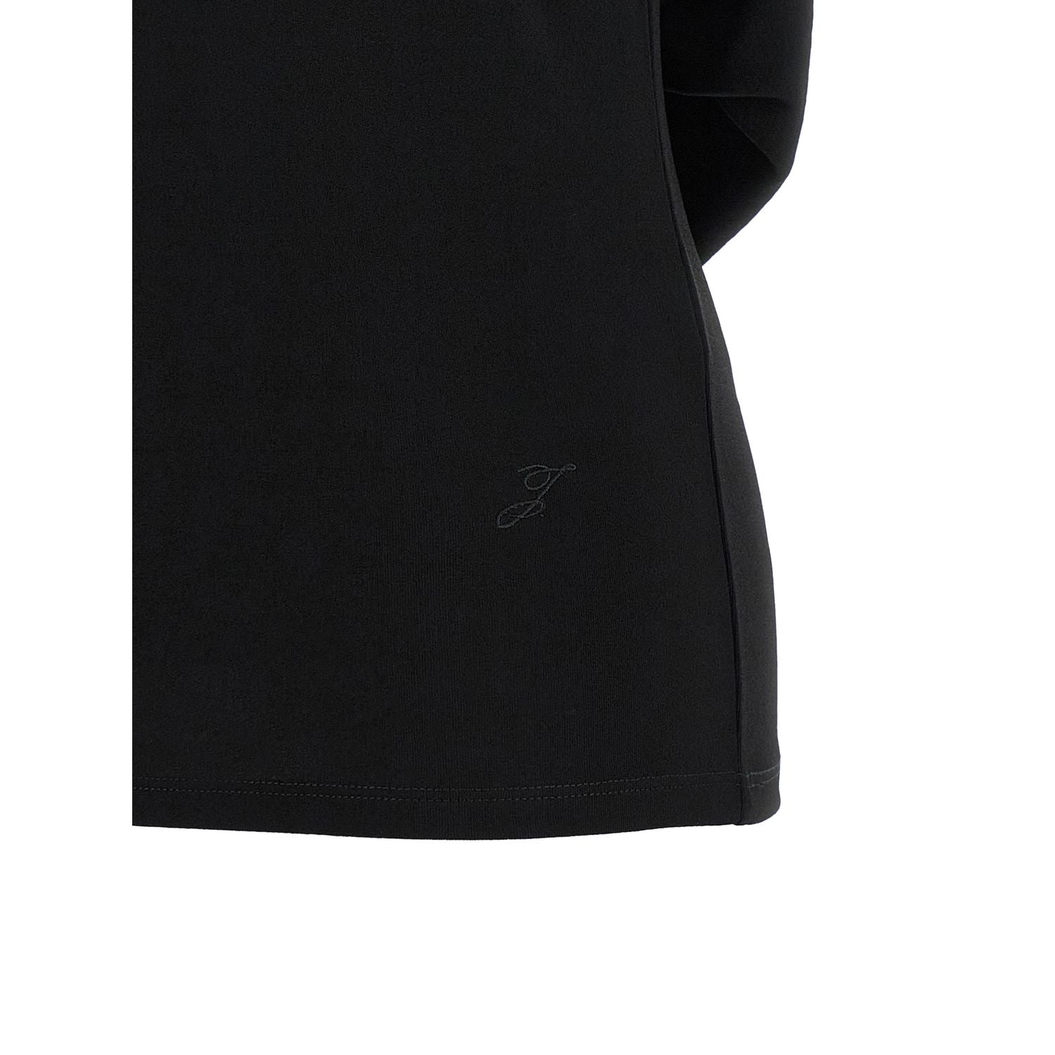 Jacquemus Black Viscose T-Shirt