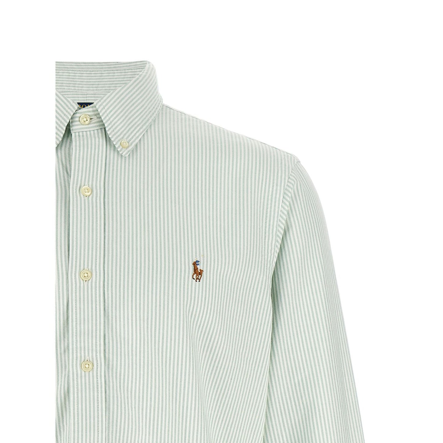 Polo Ralph Lauren Bicolor Cotton Blouse