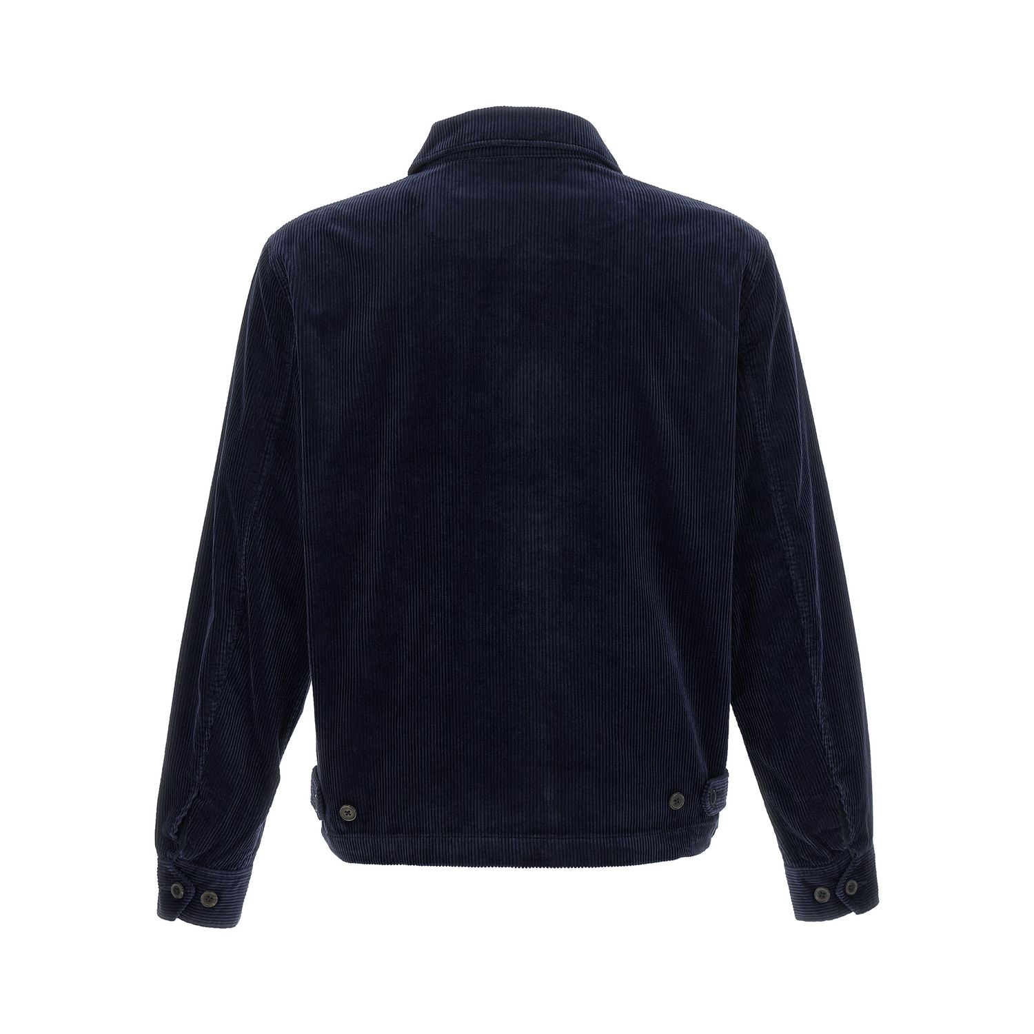 Polo Ralph Lauren Blue Cotton Full-Length Jacket