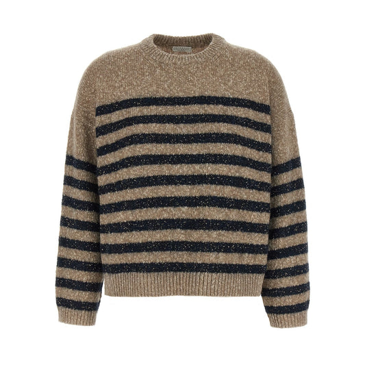 Brunello Cucinelli Multicolor Wool Cardigan