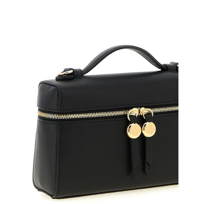 Tory Burch Black Cowhide Handbag