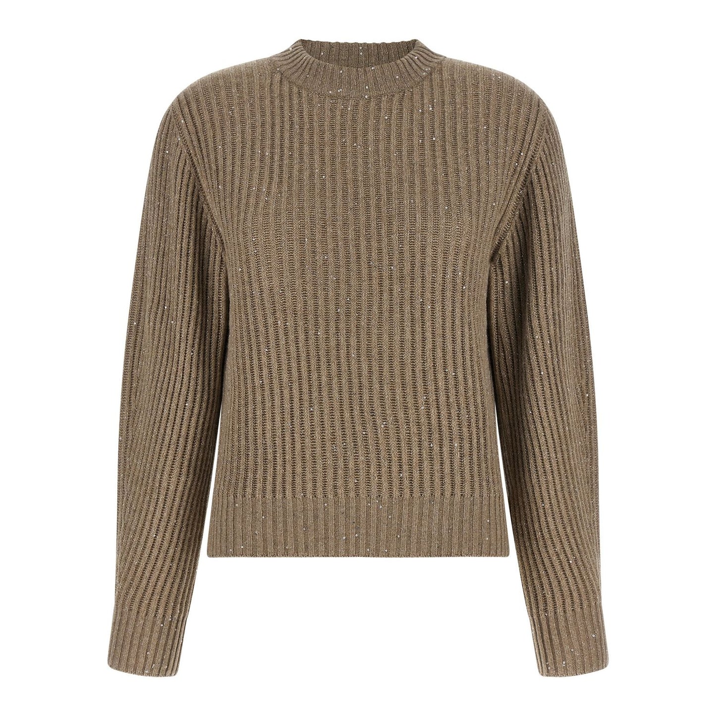 Brunello Cucinelli Beige Cashmere Cardigan