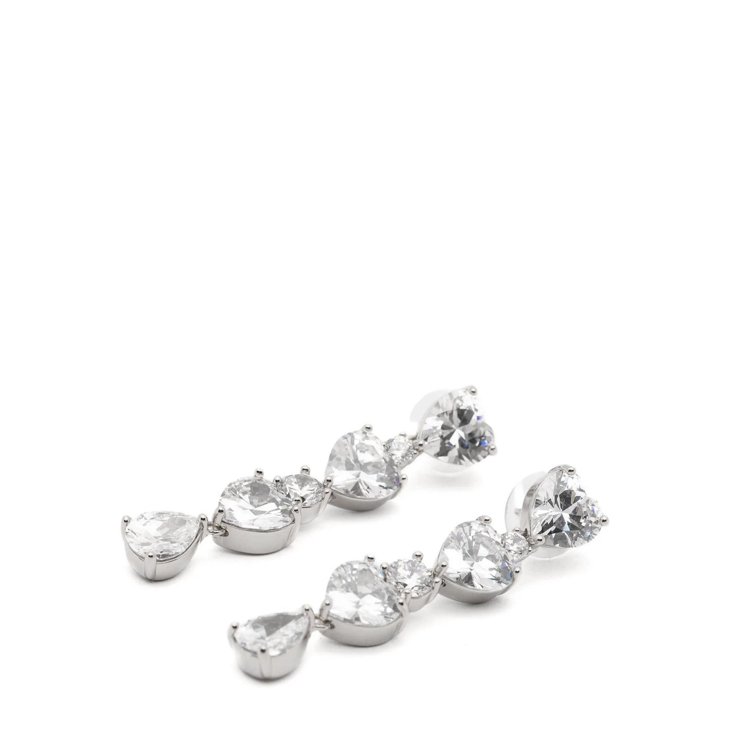 Self-Portrait Silver Brass Earrings