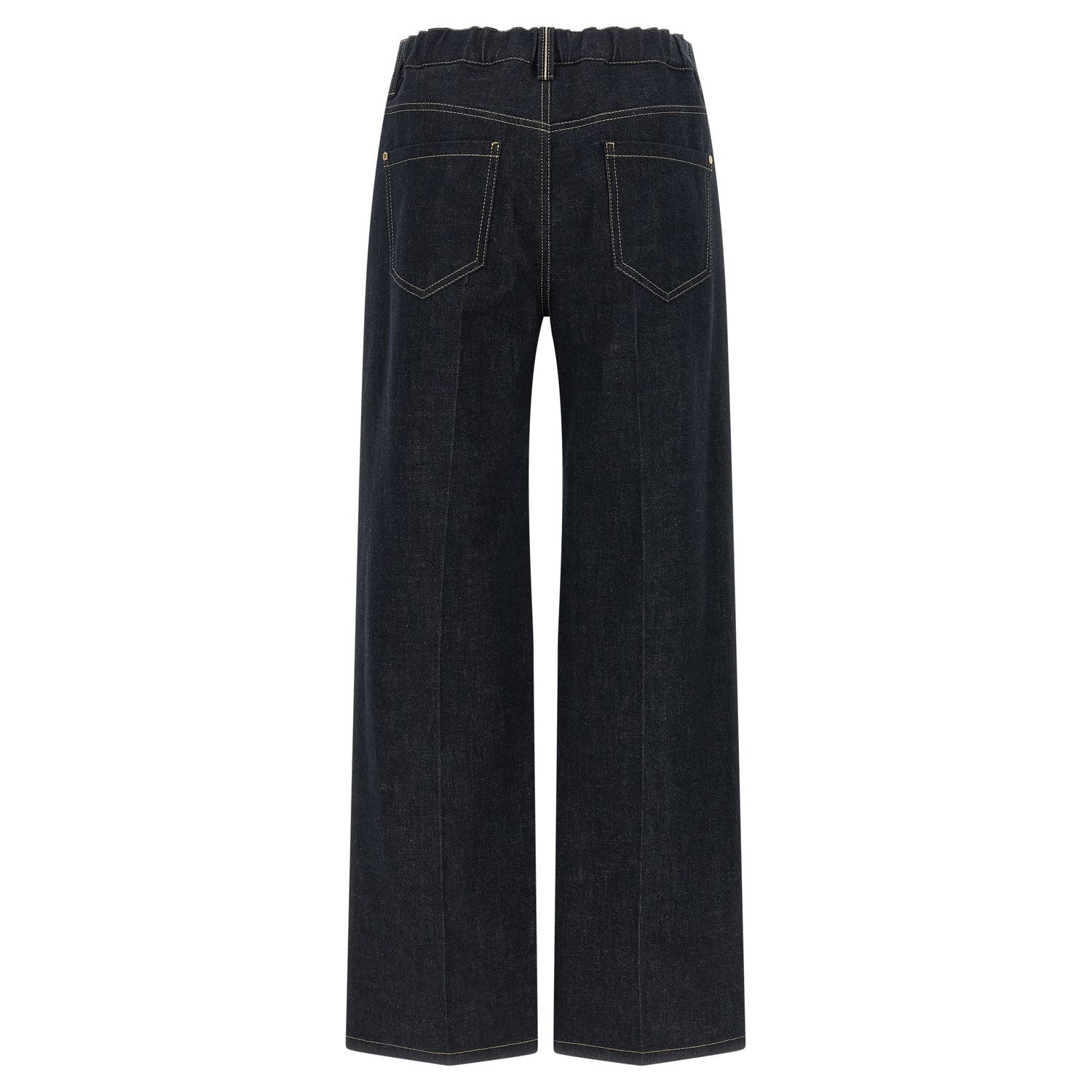 Brunello Cucinelli Blue Cotton Jeans Denim