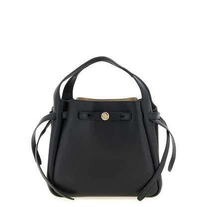 Tory Burch Black Cowhide Handbag