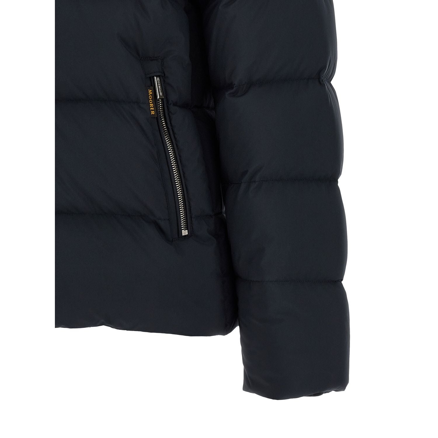 MooRER Blue Wool Bomber