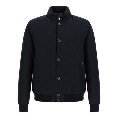 MooRER Blue Wool Bomber