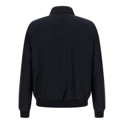 MooRER Blue Wool Bomber