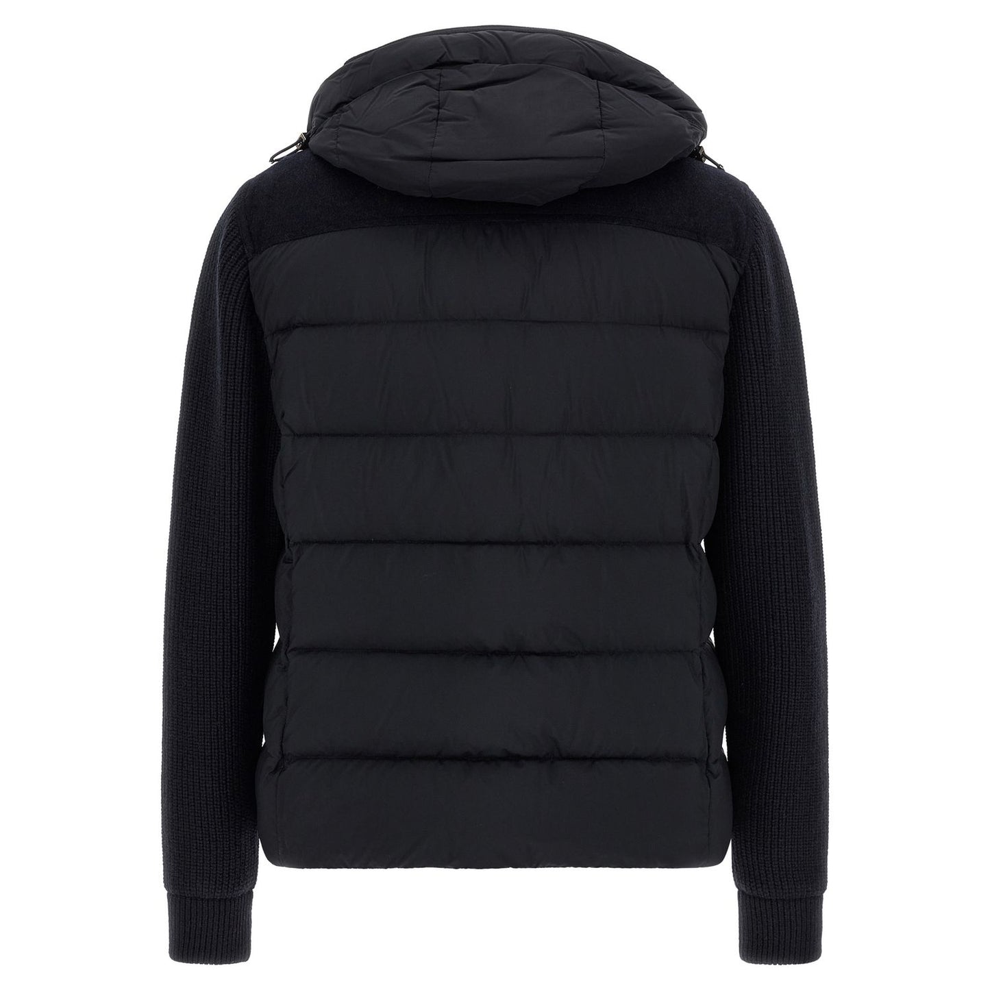 MooRER Blue Wool Full-Length Jacket