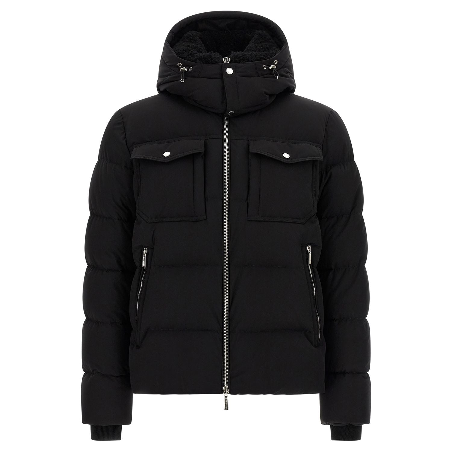 MooRER Black Wool Bomber