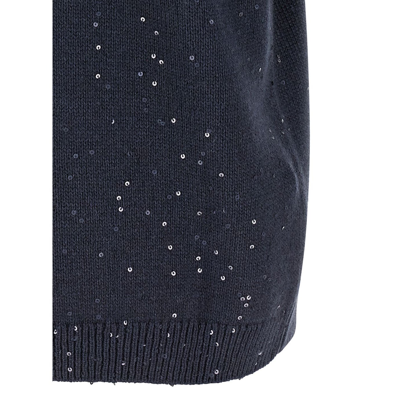 Brunello Cucinelli Blue Cashmere Cardigan