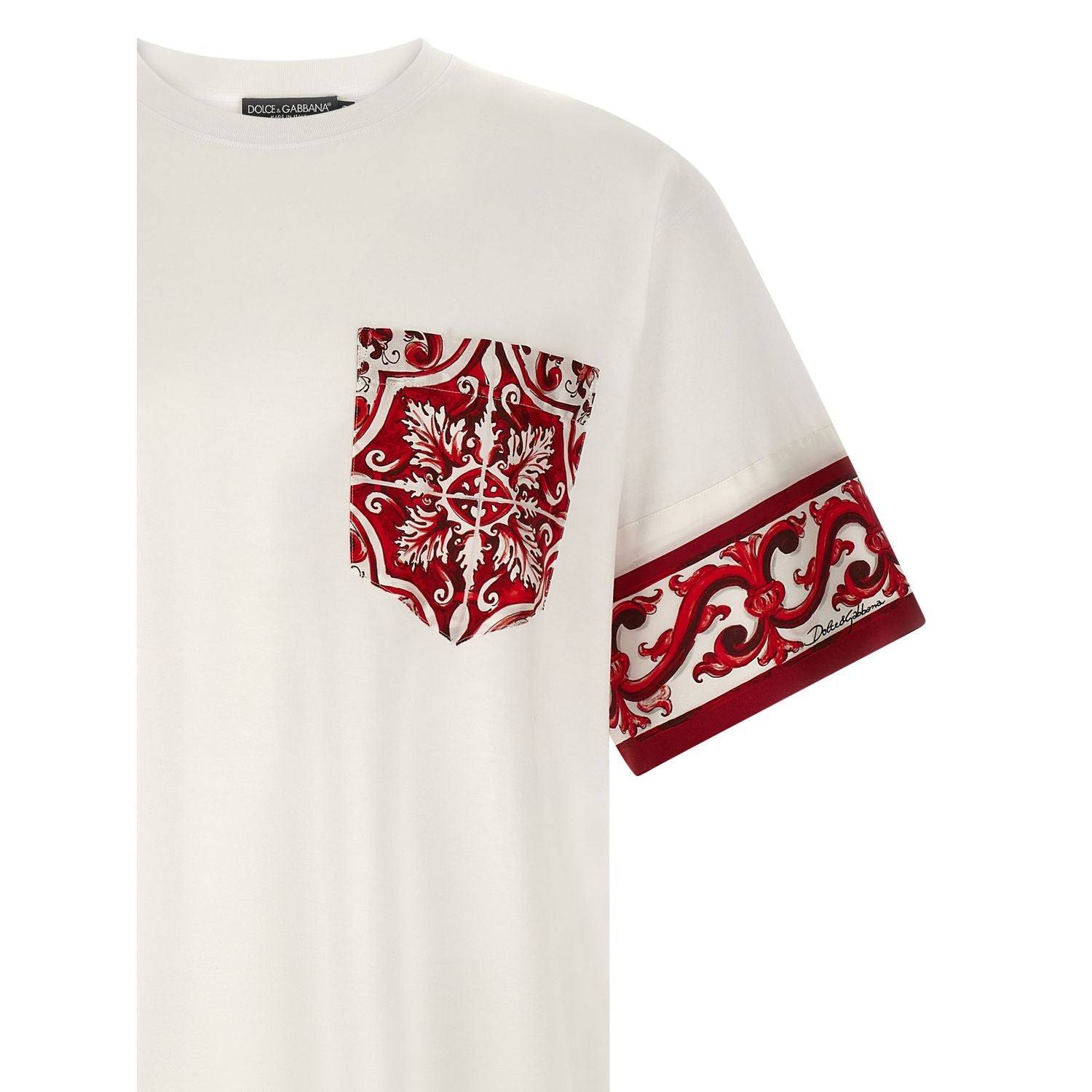 Dolce & Gabbana Multicolor Cotton T-Shirt