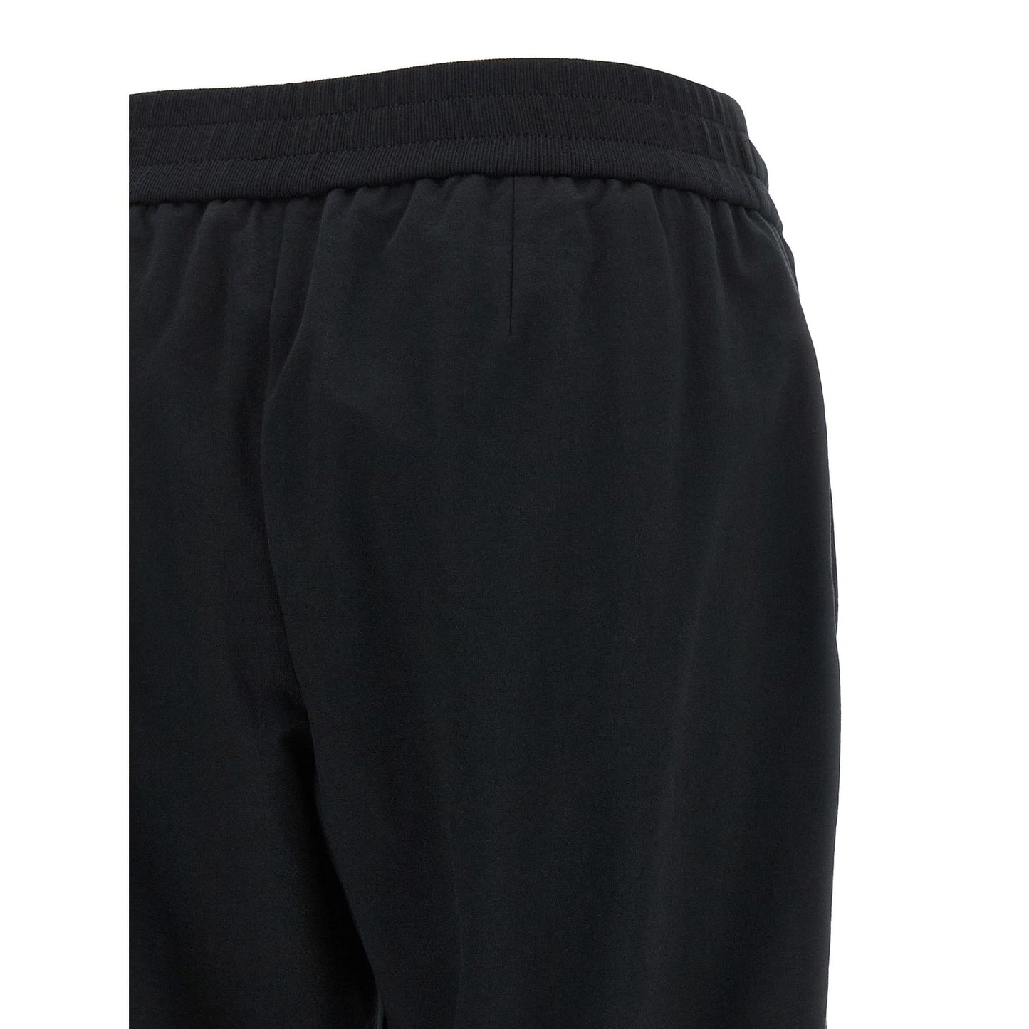 Brunello Cucinelli Black Cotton Joggers (Workout Pants)