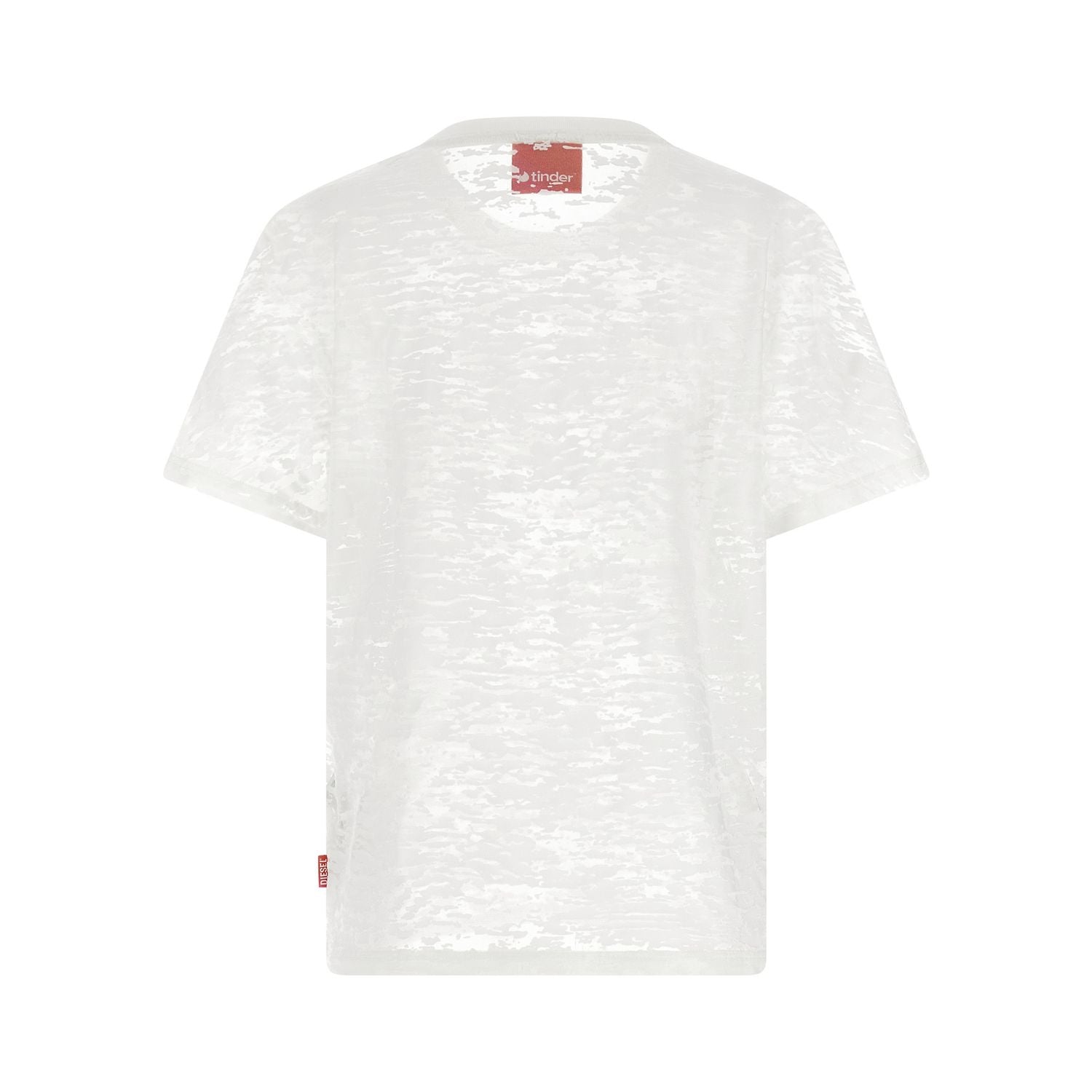 Diesel White Cotton T-Shirt