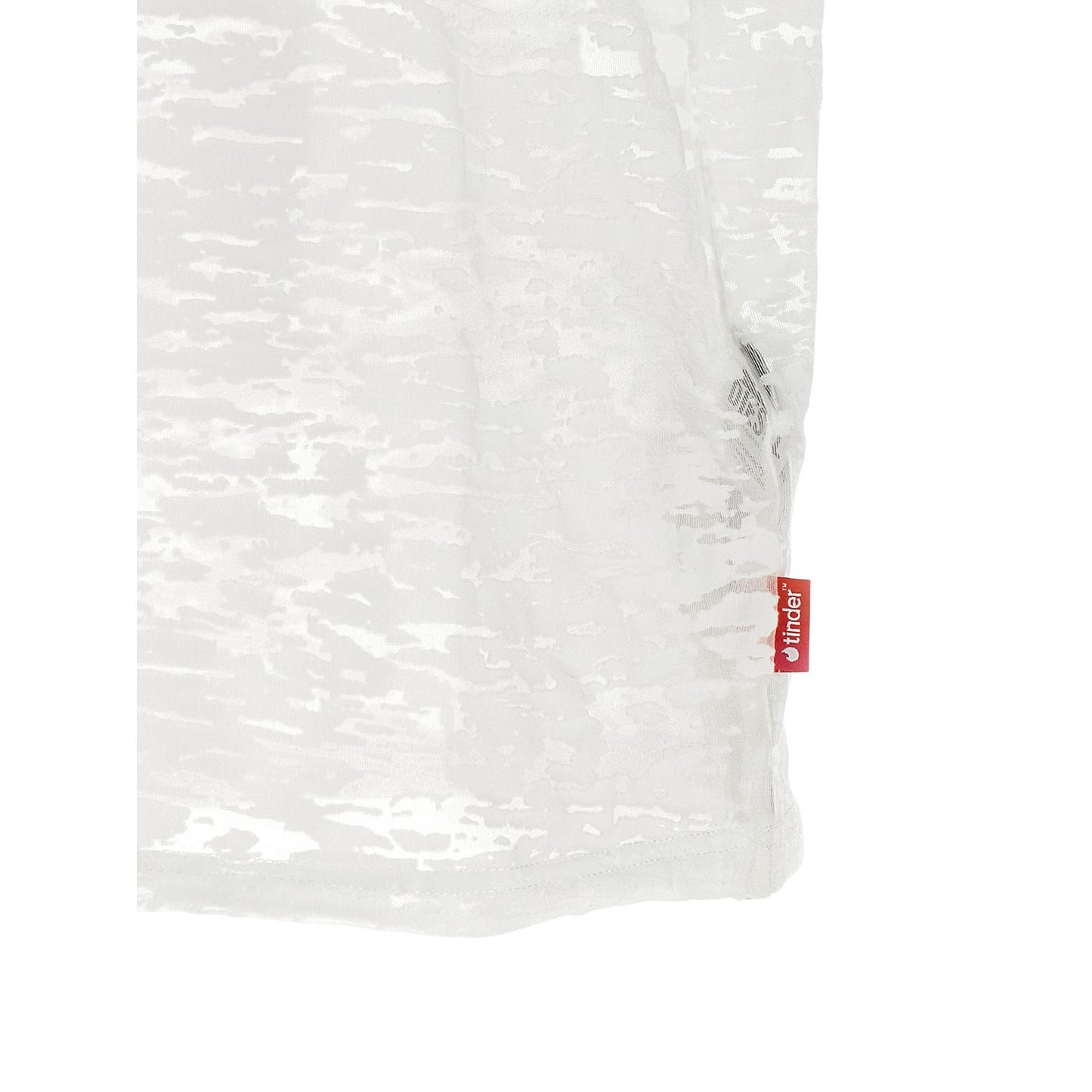 Diesel White Cotton T-Shirt