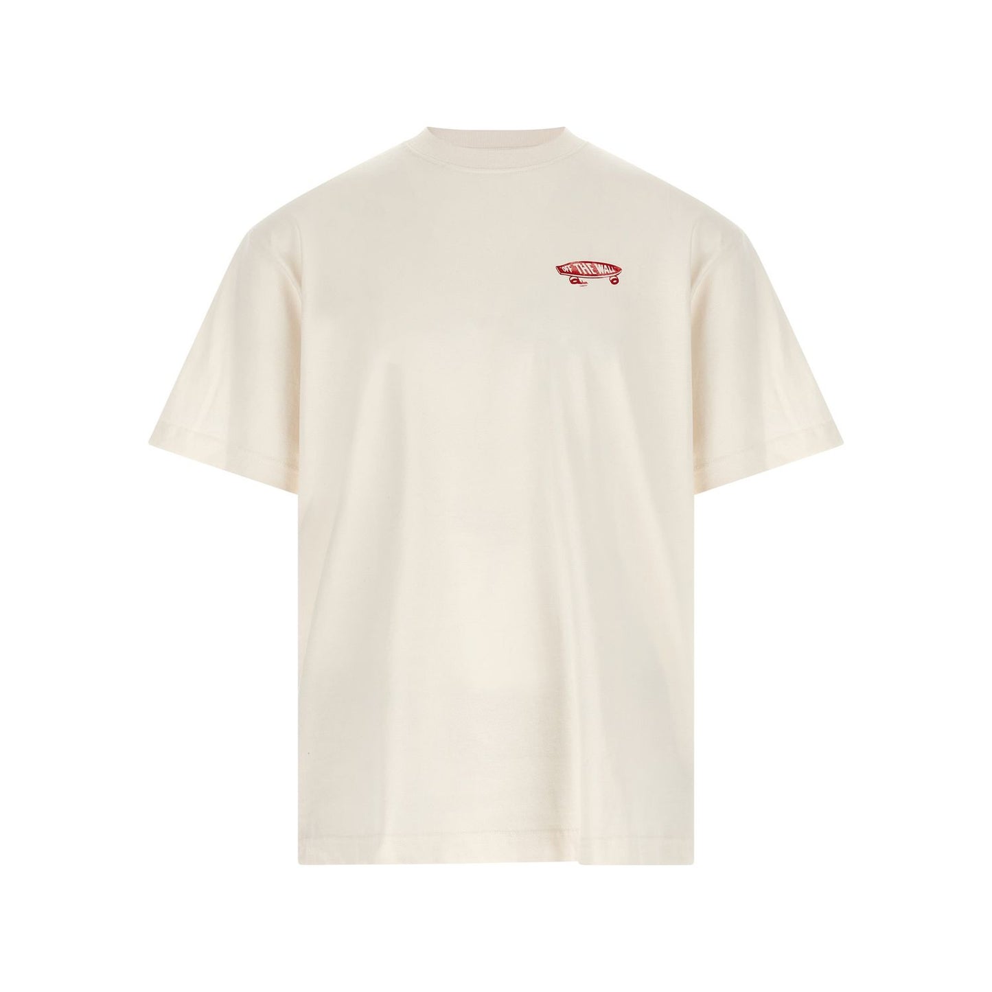 Vans White Cotton T-Shirt