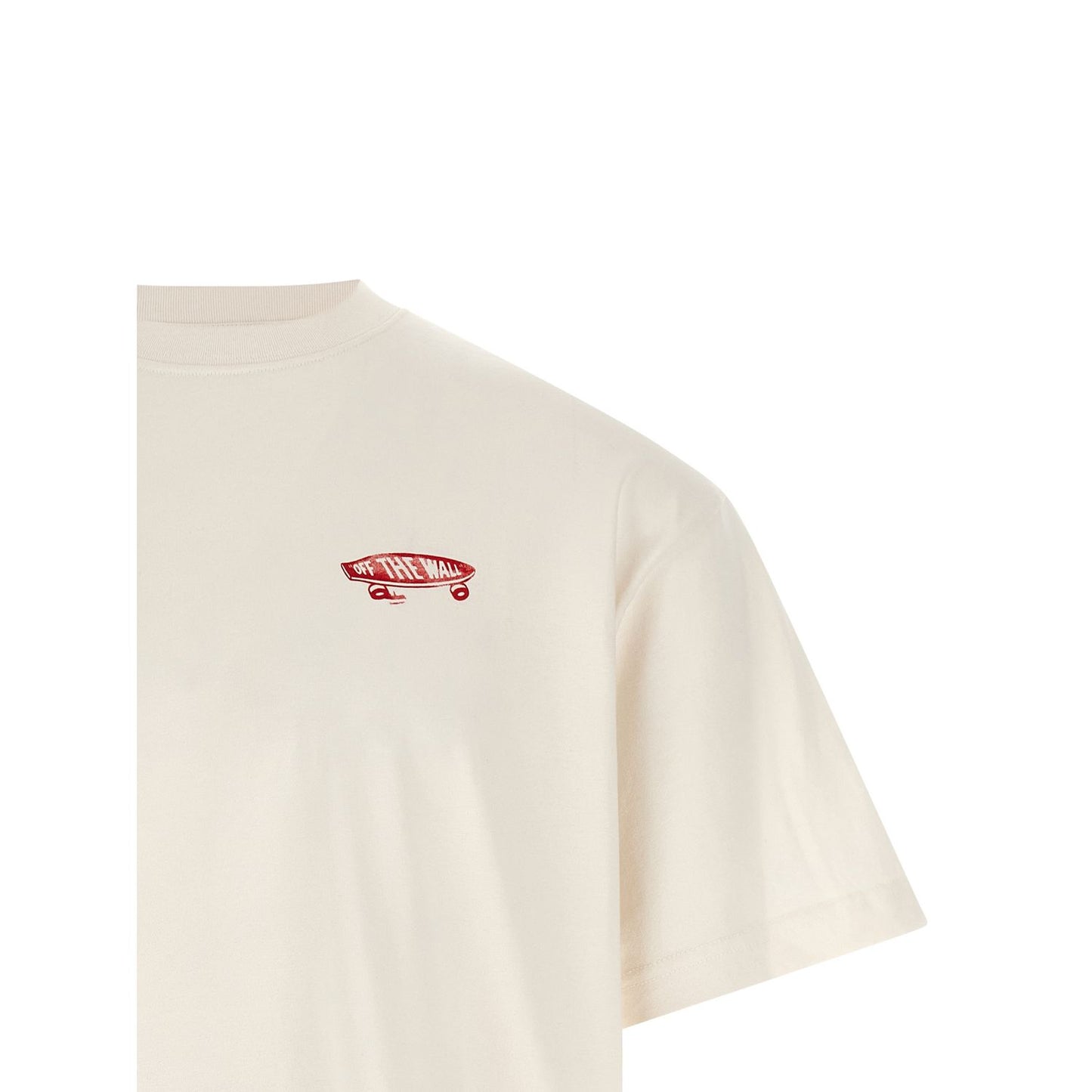Vans White Cotton T-Shirt