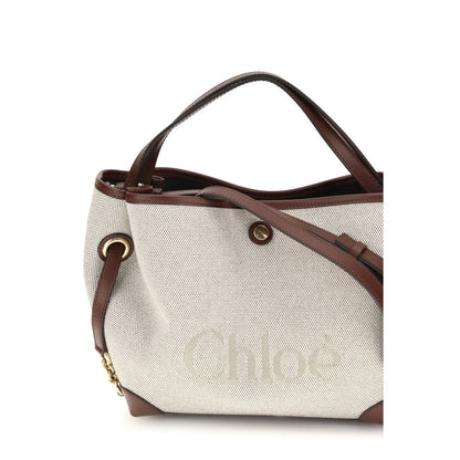Chloé Beige Fabric Shoulder Bag